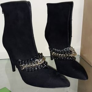 Faux Suede Boots